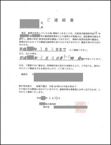 裁判所の執行官による現況調査